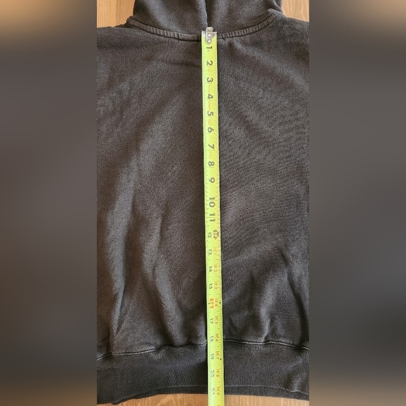 Girls Size M (8/10) John Deere Hoodie "I'm A John Deere Girl" Black Hoodie - Picture 8 of 10